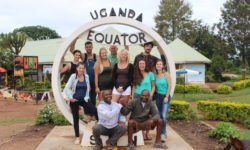 Africa, Uganda, Kayabwe, Equator, Landmark, Group, Photo, Kayabwe